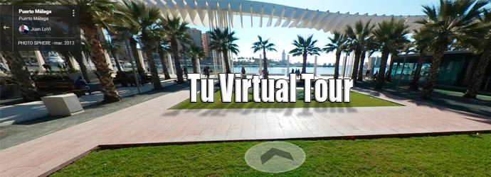 Tour Virtual palmeras puerto Málaga
